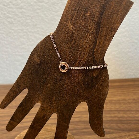 Super Nice Michael Kors Haute Hardware Rose Gold Tone Slider Bracelet - Picture 1 of 7